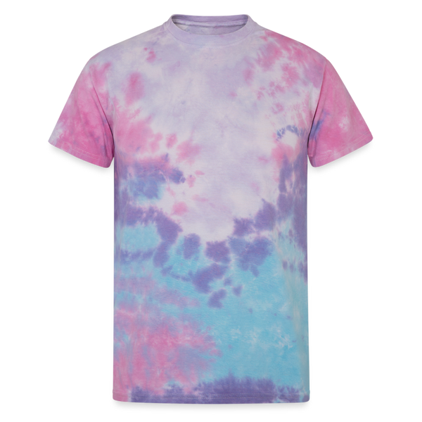 Unisex Tie Dye T-Shirt Purple Blue Pink Pattern – Rotten Roxy's Boutique