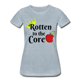 Rotten to the Core Women’s Premium T-Shirt - heather ice blue