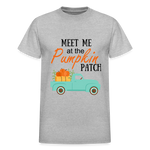 Meet me at the Pumpkin Patch Adult T-Shirt - heather gray